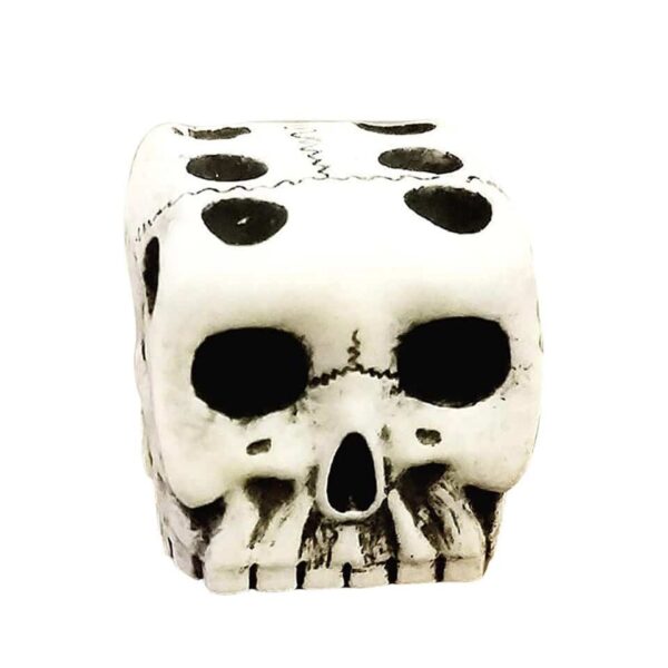 Halloween Skeleton Dice Novelty Horror Skull Bone Dice Six Sided Skeleton Club Bar Party Game - Image 2