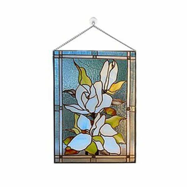 2022 Hot New Vintage Pattern Stained Glass Rectangle Window Hangings - Image 5