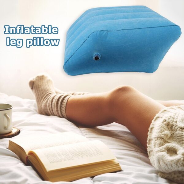 1pcs Inflatable Elevation Wedge Memory Foam Leg Foot Raiser Pillow Support - Image 7