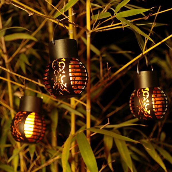 LED Outdoor Solar Light Garden Light Hanging Chandelier Lamp - Image 5