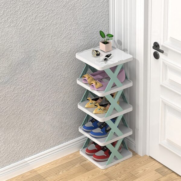 Ossayi Multi-layer Shoe Rack Storage Organizer Cupboard - Image 3