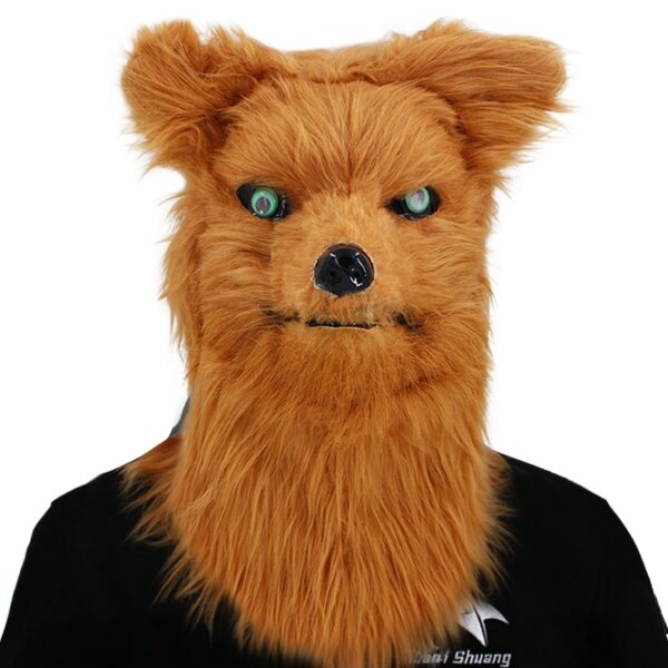 Movable Mouth Fox Mask Halloween Costume - Image 9