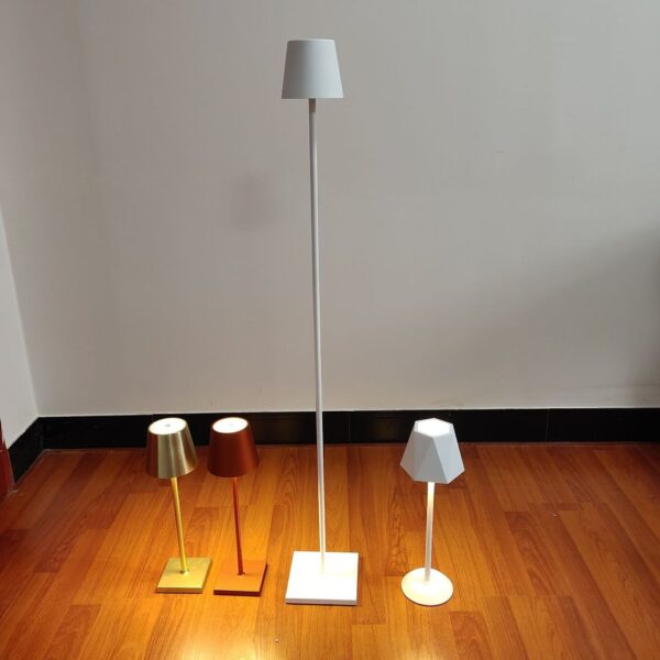 Cordless Usb Charging Touch Switch energy Saving Floor Lamp - Image 4