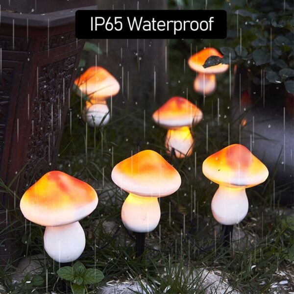 LED Solar Lights Waterproof Cute Mushroom - Image 7