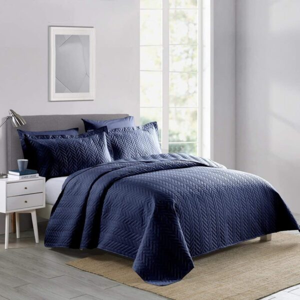 DAYDAY Large Medium 3 Piece Double Bed Quilt - Image 6