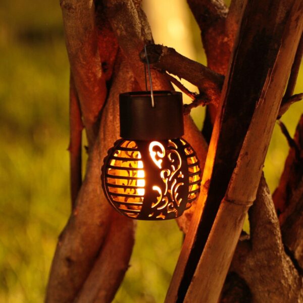 LED Outdoor Solar Light Garden Light Hanging Chandelier Lamp - Image 4