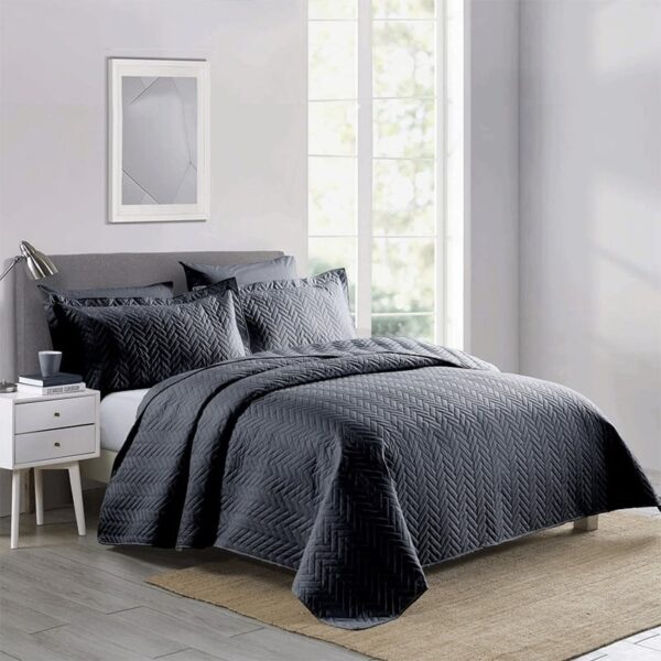 DAYDAY Large Medium 3 Piece Double Bed Quilt - Image 4