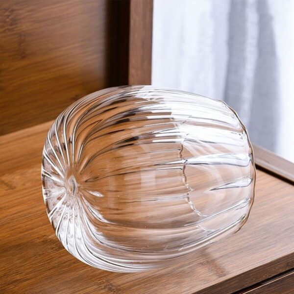 Kitchen Glass Canister Clear Glass Apothecary Jars With Lid - Image 7