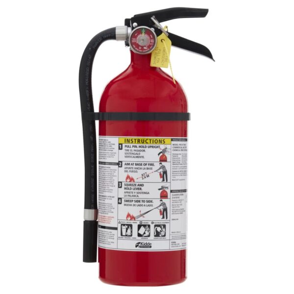 Pro 210 Fire Extinguisher, 4lb, 2-A, 10-B:C