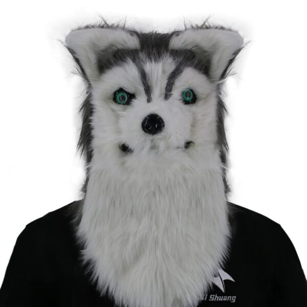 Movable Mouth Fox Mask Halloween Costume - Image 2