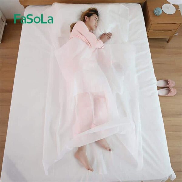 Hotel Single Quilt Cover Adult Bed Sheet Indoor High Quality Sleeping Bag - Image 4