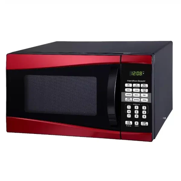 Hamilton Beach 0.9 Cu. ft. 900W Red Microwave - Image 2