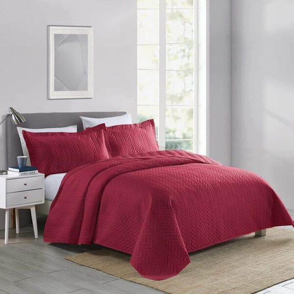 DAYDAY Large Medium 3 Piece Double Bed Quilt - Image 3
