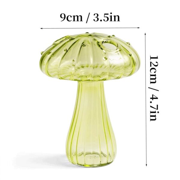 Mushroom Glass Vase Aromatherapy Bottle - Image 8