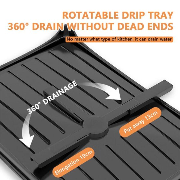 Dish Drying Rack 2 Tier And Rust Proof Dish Organizer - Image 7