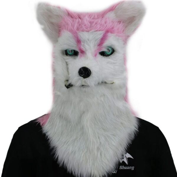 Movable Mouth Fox Mask Halloween Costume - Image 14