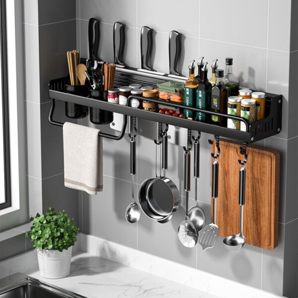 Kitchen Organizer Multifunctional Wall-mounted Spice Rack