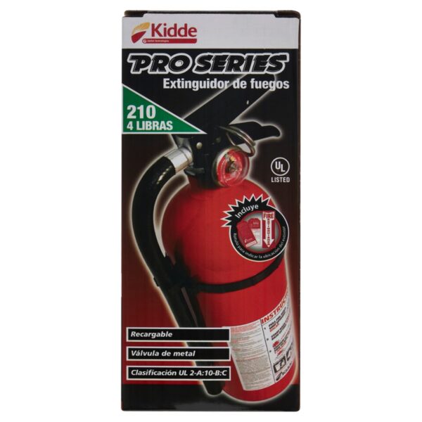 Pro 210 Fire Extinguisher, 4lb, 2-A, 10-B:C - Image 4