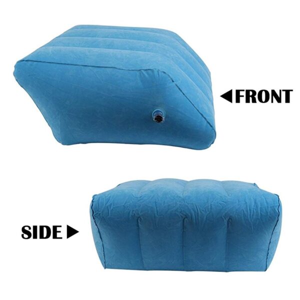 1pcs Inflatable Elevation Wedge Memory Foam Leg Foot Raiser Pillow Support - Image 12