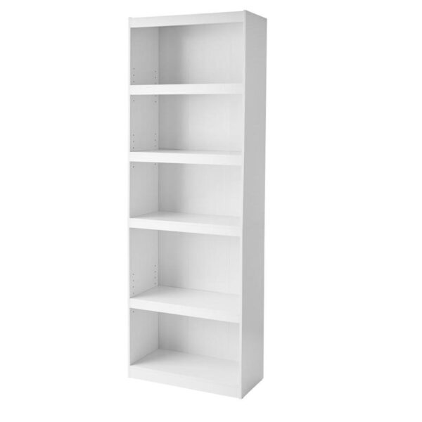 Bookshelf Framed 5-Shelf Stylish Bookcase - Image 4