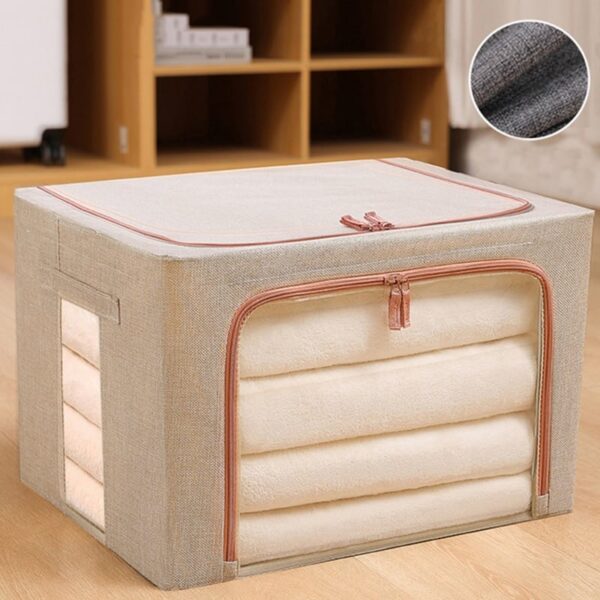 Foldable Quilt Organizer Storage Organizers Clothes Blanket Box Large Capacity