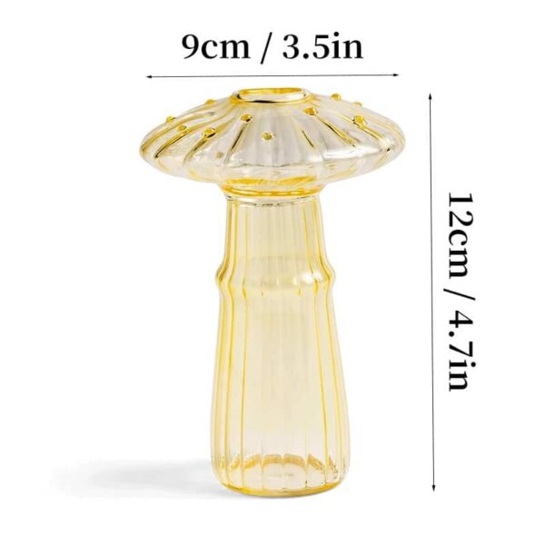 Mushroom Glass Vase Aromatherapy Bottle - Image 13