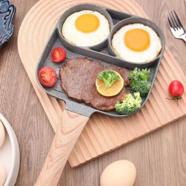 2/4 hole Non-Stick Frying Pan - Image 5