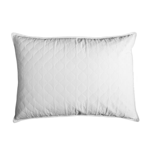 Deodar Luxury Quilted Goose Feather Down Filled Neck Pillow 100% Cotton Skin-Friendly Breathable Fabric Pillow Core - Image 4