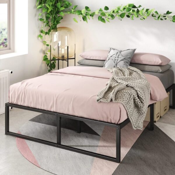 Zinus Lorelei 14" (H) Metal Platform Bed Frame, Queen