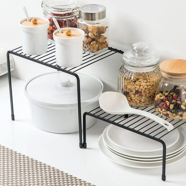 Kitchen Telescopic Dish Plate Shelf Drying Rack - Image 8