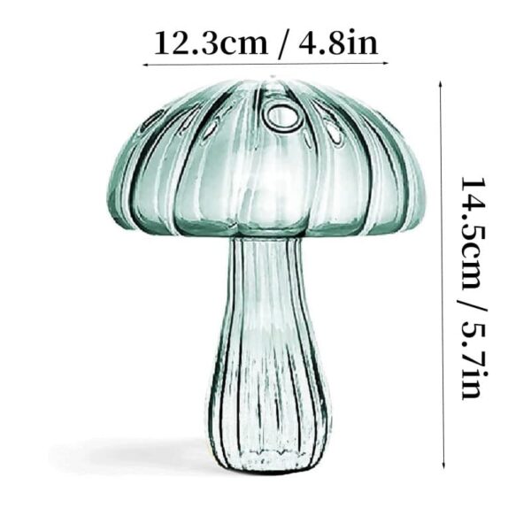 Mushroom Glass Vase Aromatherapy Bottle - Image 7