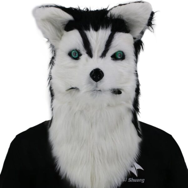 Movable Mouth Fox Mask Halloween Costume - Image 16