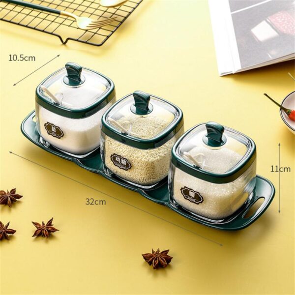 Herb Spice Jars Pots Kitchen Storage - Image 6