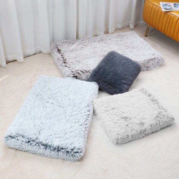 Long Plush Pet Beds Cat Mats for Small Medium Large Pets Winter Warm - Image 5