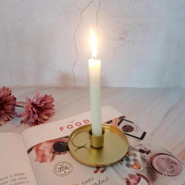 Creative Retro Candlestick Metal Candle Holder - Image 4