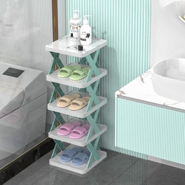 Ossayi Multi-layer Shoe Rack Storage Organizer Cupboard - Image 6