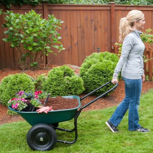 Dual Poly Tray Wheelbarrow - Image 2