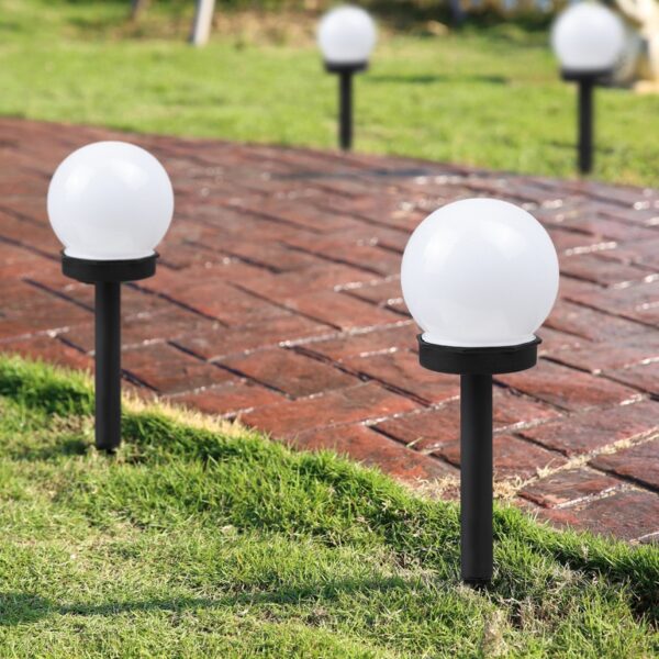 Round Bulb Shaped Solar Light Outdoor LED Globe - Image 7