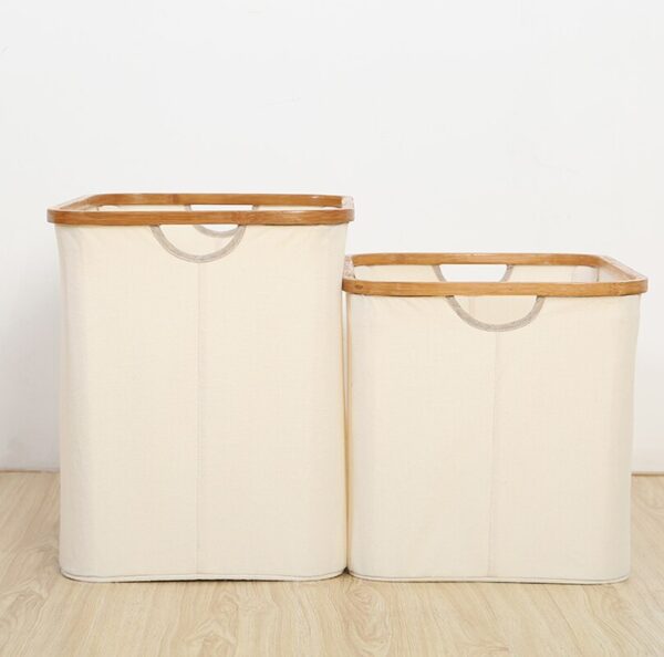 Bamboo Laundry Basket - Image 4