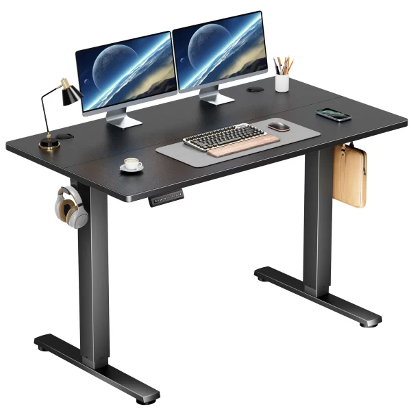 JHK Electric Standing Desk Height Adjustable 40x24 Inch Stand Up Sit Stand Computer Desk Workstation Ergonomic Work Table - Image 4